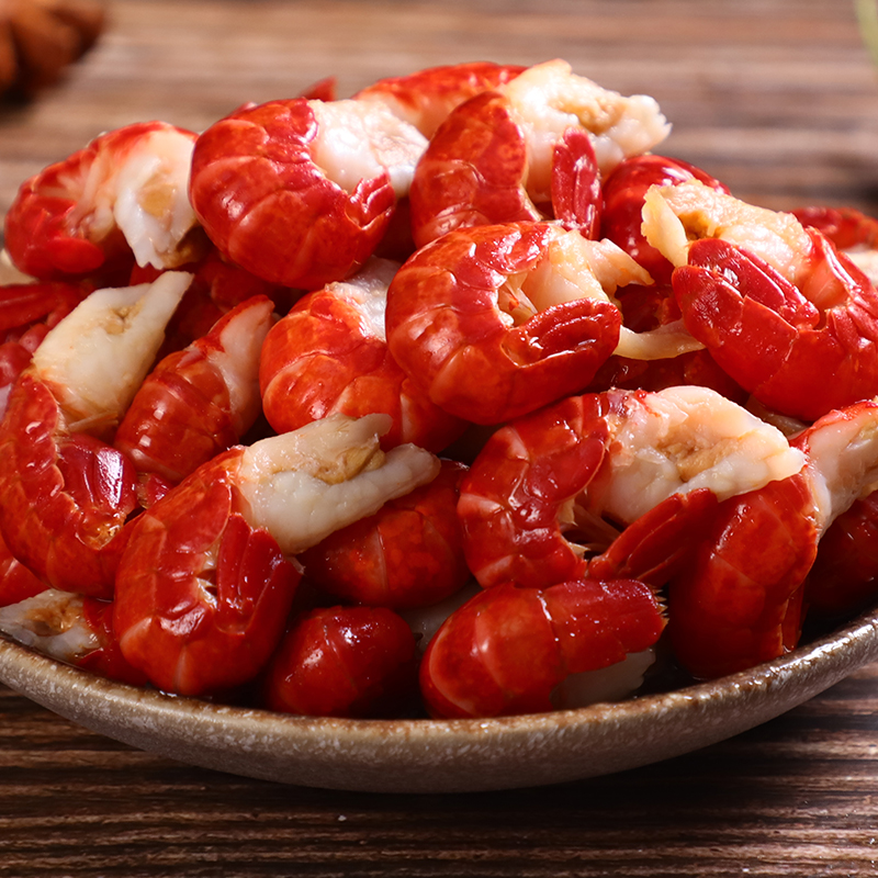 龙虾尾新鲜冷冻大号特级一级无冰衣麻辣小龙虾去尾虾球熟冻水产