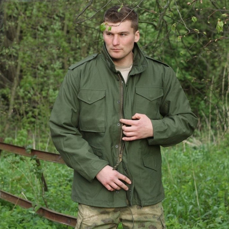 经典时尚美国越战og107 双铝拉全新m65风衣古着精品元年款06660销量