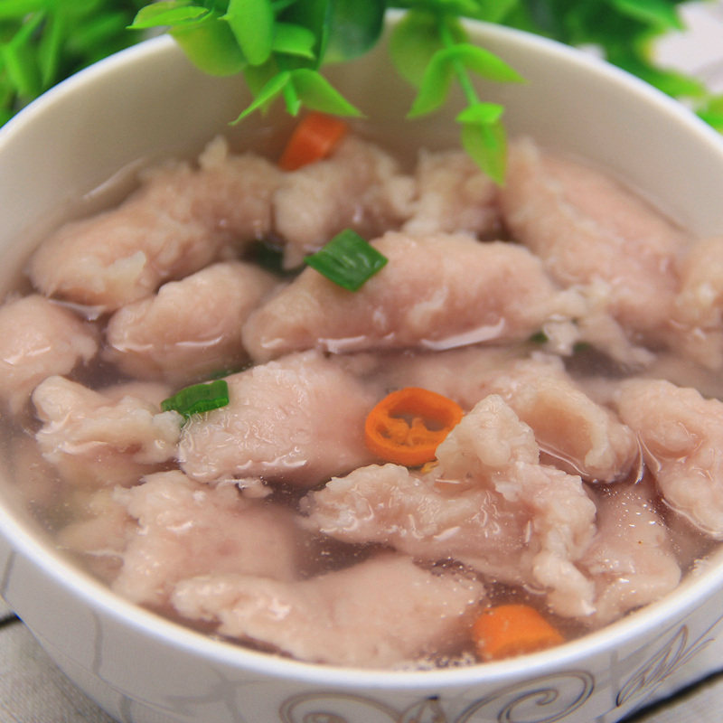 福鼎正宗肉片500g温州泰顺瘦肉肉丸泥羹半成品其它