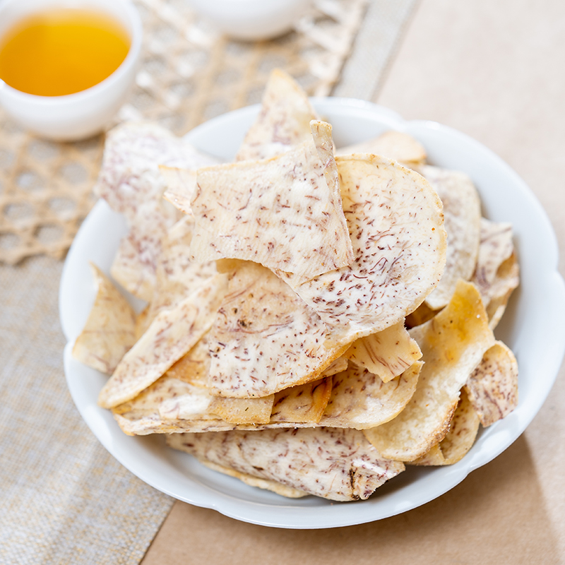 老潮夫椒盐芋头片香芋片香芋脆片办公室网红零食 椒盐芋片90g*2袋