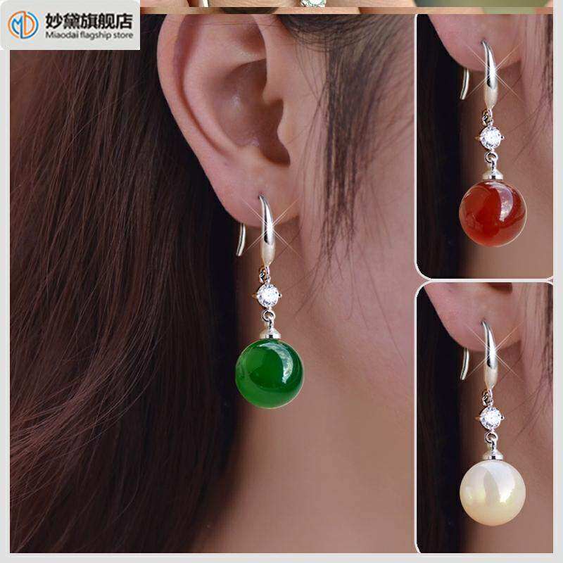 妈妈耳环新款2020母亲节50岁中年妇女气质韩版耳环