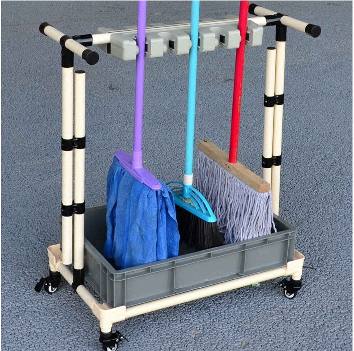 拖把挂架挂宝落地式不锈钢扫把挂钩架子拖布架公司挂钩