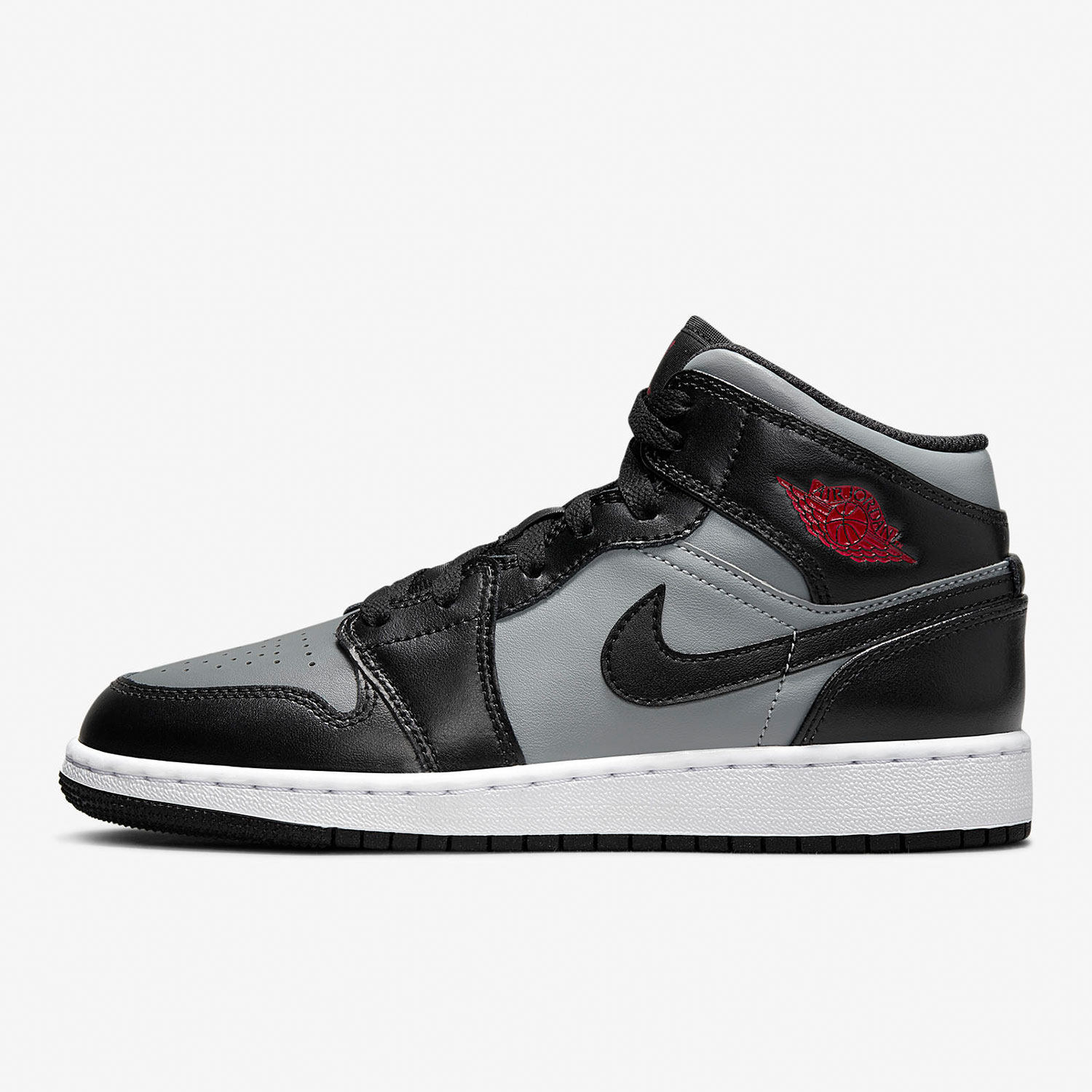 nike耐克正品jordan1midaj1女子gs大童休闲鞋554725096