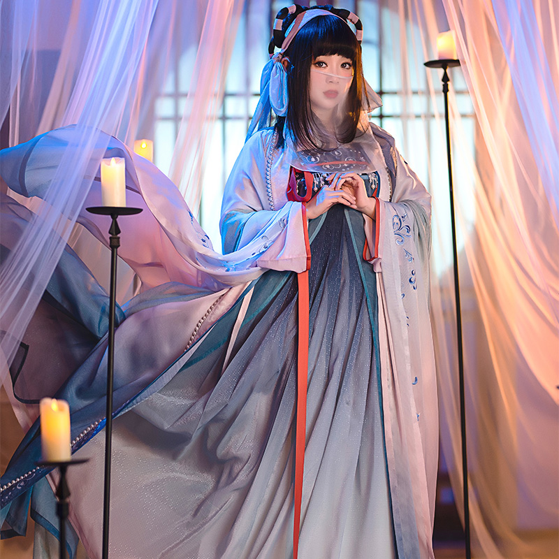 秦时明月汉服姬如千泷直领襟衫古风国风玄机动漫周边cosplay女装