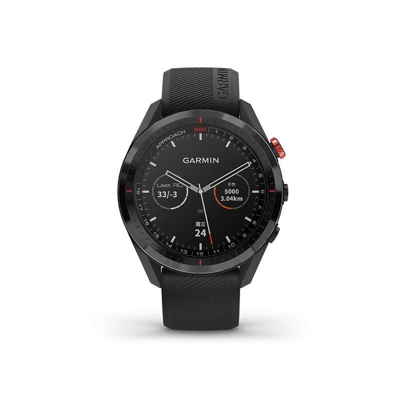 佳明garmins62光率脉搏血氧高尔夫gps智能手表户外功能手表
