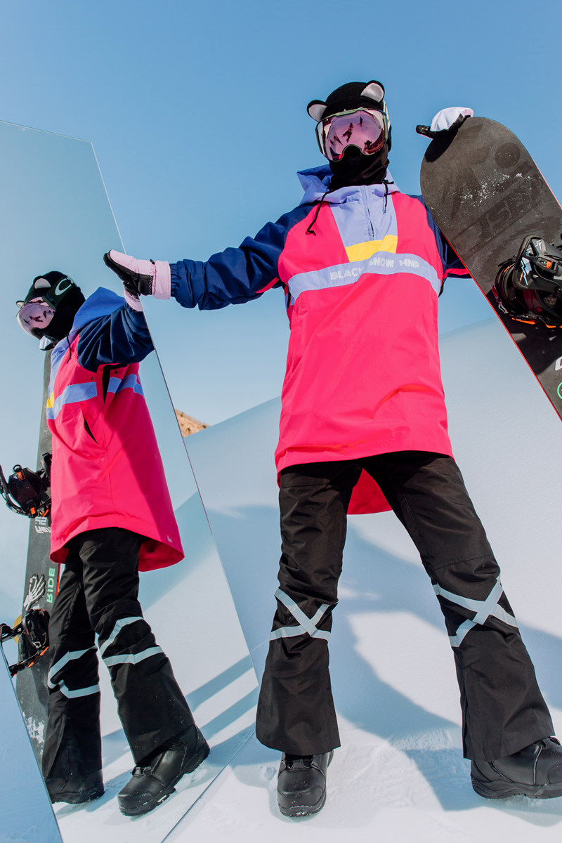 mnp单双板滑雪服加绒外套情侣同款防水潮酷保暖滑雪衣