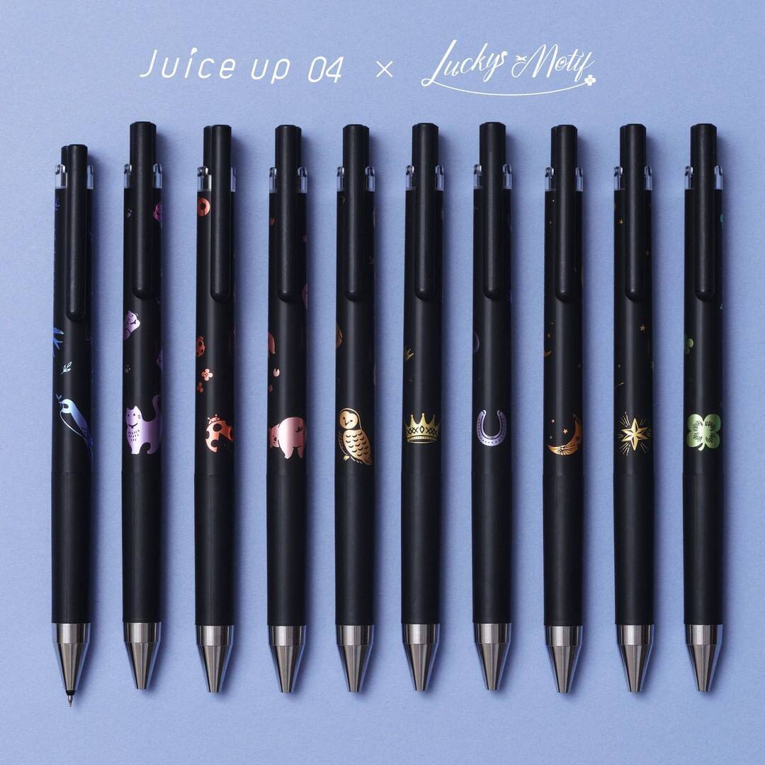 日本pilot百乐juiceup祈福幸运限定中油油笔中性笔