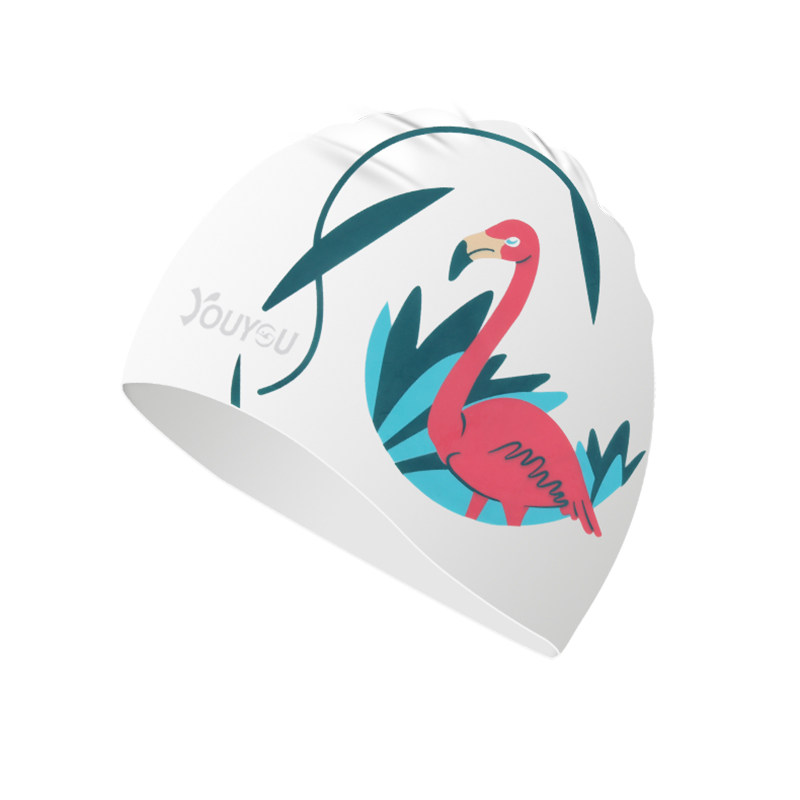 游泳帽佑游新款时尚硅胶泳帽男女长发防水舒适泳帽