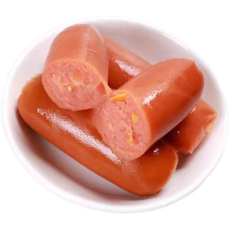 流行元素脆皮香辣熟食火腿肠即食小包包装零食休闲食品猪肉类