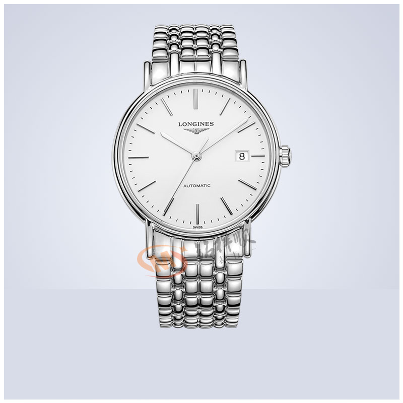 Longines浪琴手表男时尚瑰丽日历防水机械男情侣表L4.921.4.12.6