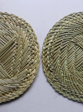 蒸笼草垫 蒸笼草垫子 圆形蒸笼垫 小笼包子垫 馒头垫子 笼屉草垫宁和