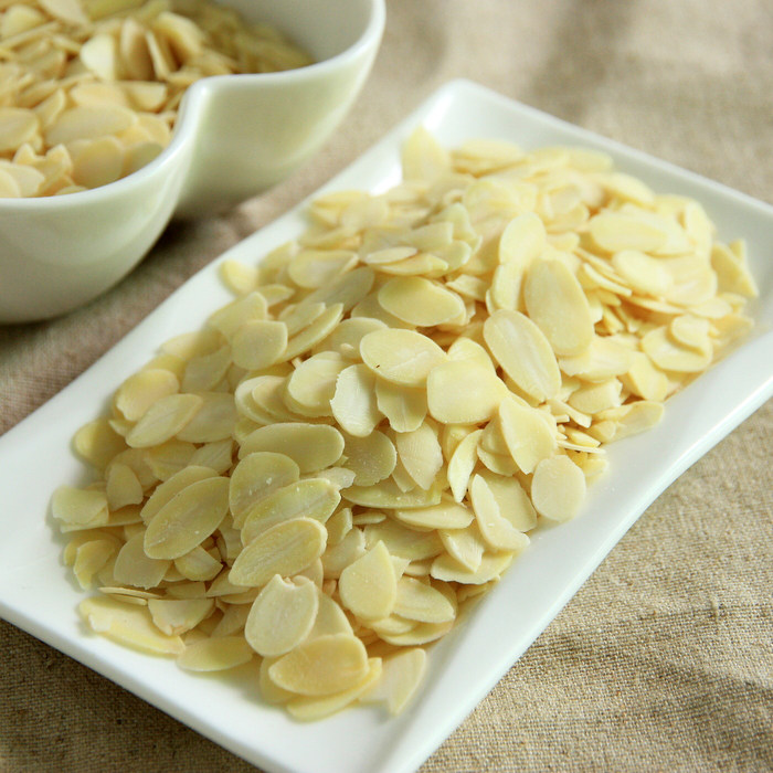 原料烘焙美国金山杏仁500g牛轧糖雪花面包蛋糕杏仁