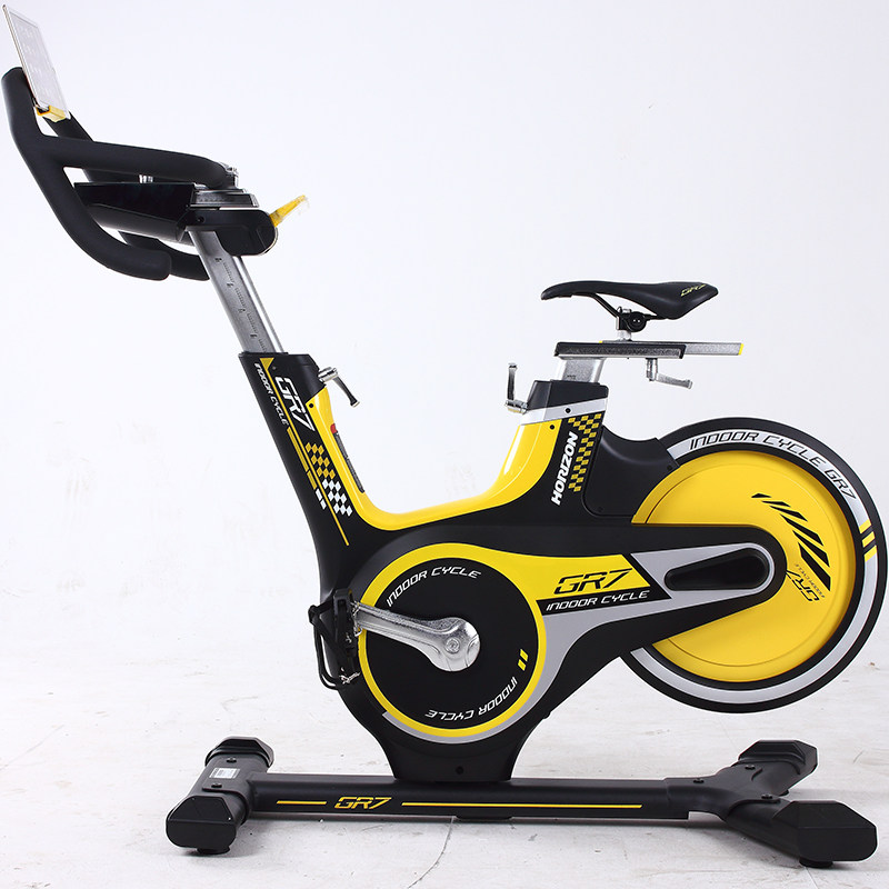 乔山gr7动感单车家用静音健身车全包飞轮商用健身车