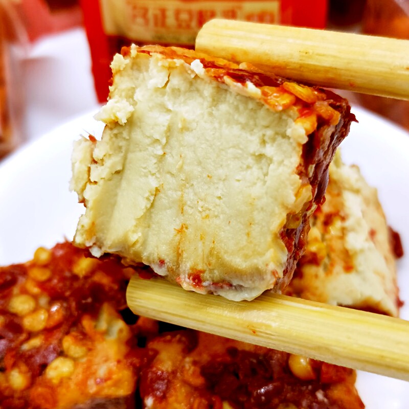 豆腐乳包邮湖南新化白溪土特产名正香辣腐乳农家豆腐乳