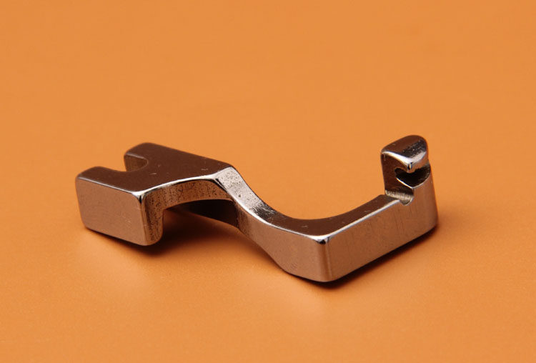 工业缝纫机配件 平车压脚 s518l单边隐形拉链压脚 全钢平缝机通用