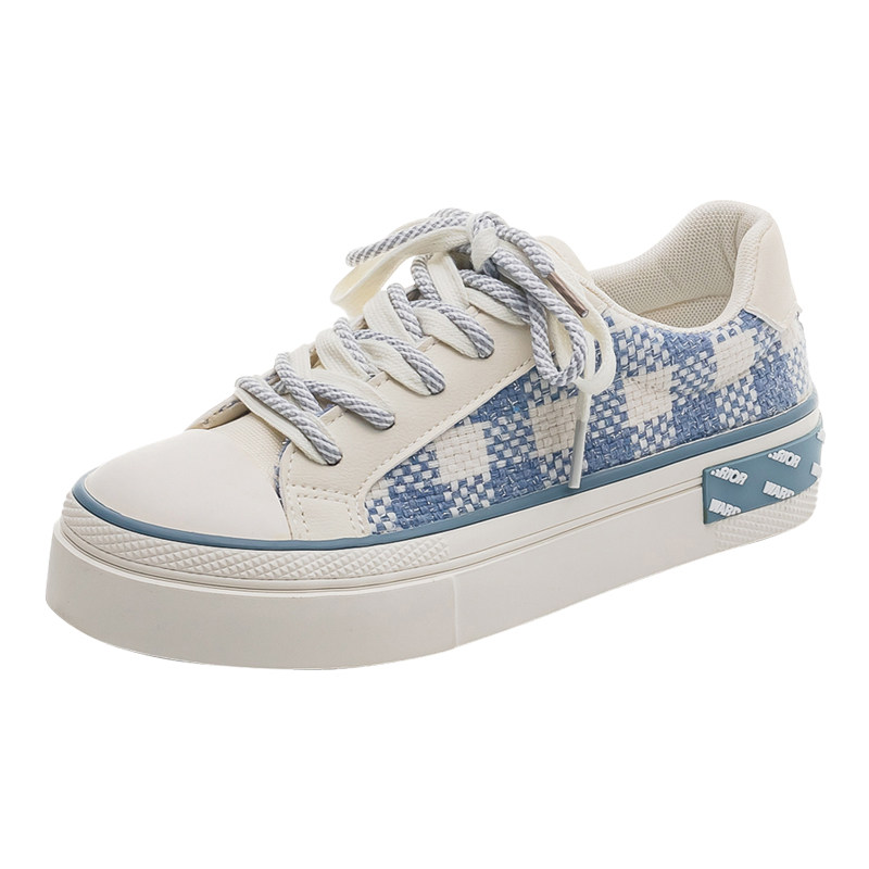 回力女鞋帆布布鞋棋盘格2022夏季新款透气百搭帆布鞋