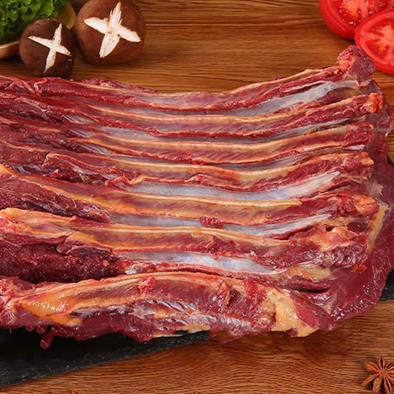 马肉熏马排新疆正宗伊犁马肠子肠子哈萨克熏肉地方特色牛肉类