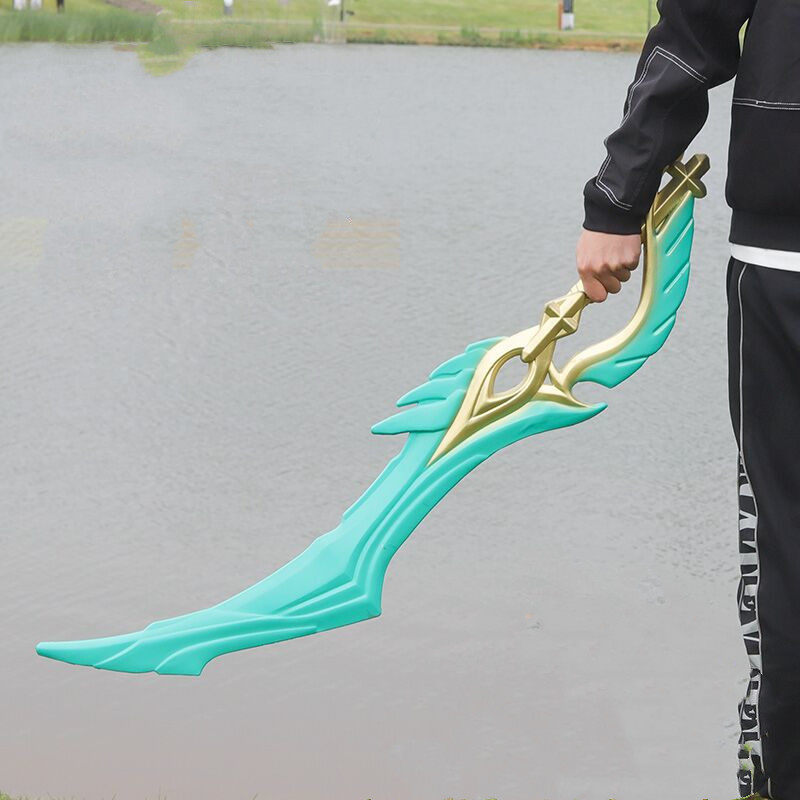 王者荣耀李白凤求凰曙光守护者武器仿真一比一手cosplay配件