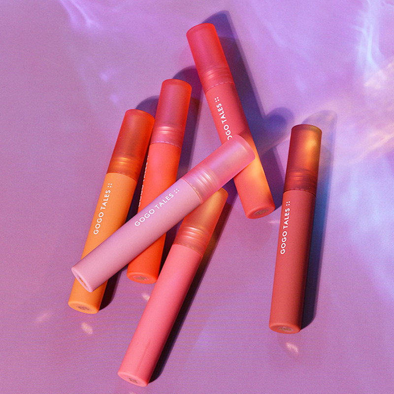 gogotales戈戈舞唇釉空气丝绒雾面哑光口红学生冰糖唇彩