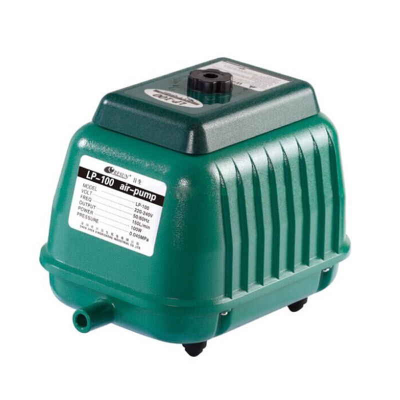 气泵大鱼鱼池海鲜池大气量lp100100w池塘增氧冲氧泵