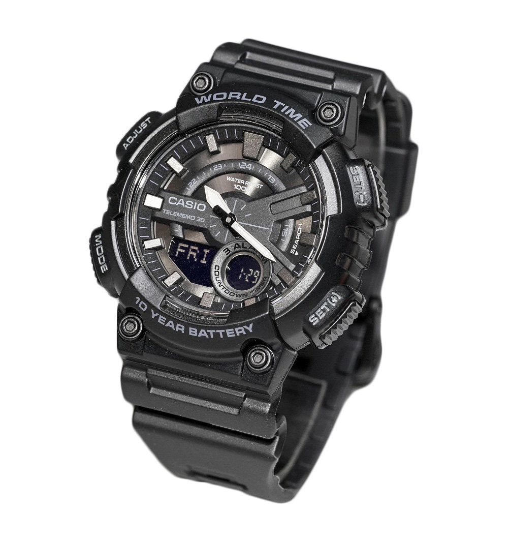 casio卡西欧黑暗之心限量黑武士学生电子运动手表日韩腕表