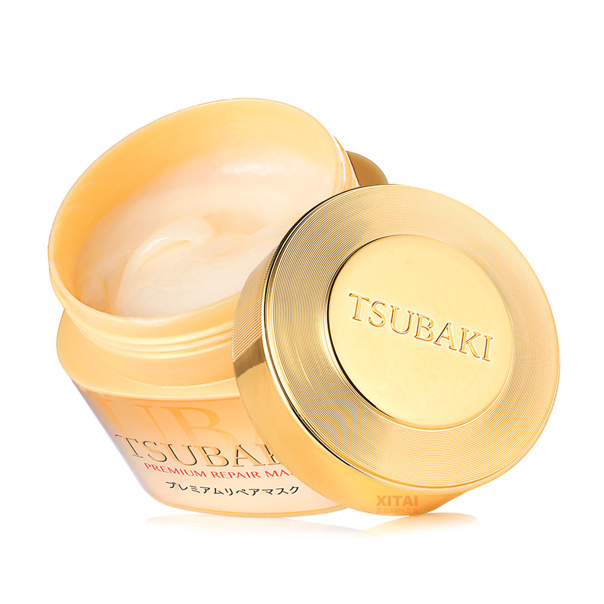 日本滑倒受损干枯修复护发素渗透tsubaki高渗透金色发膜