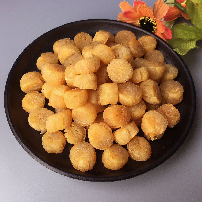 大连元贝江瑶柱干贝扇贝干货300200120头淡干味香煲汤干贝