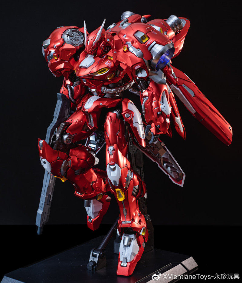 永珍vientianetoys 1:72 红色角马 红角马 魔改 合金成品模型预定