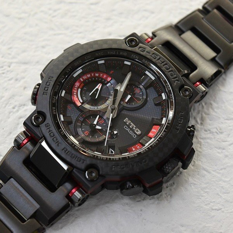 卡西欧手表g-shock mtg-b1000xbd-1a/d/bd/xb/b-1a4 电波蓝牙男表