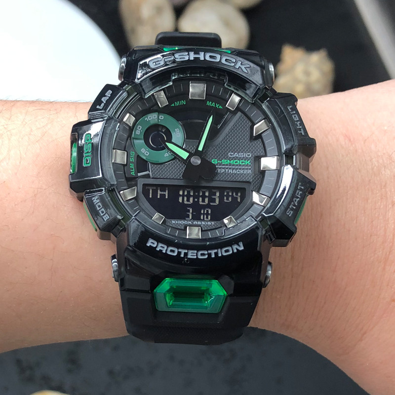 卡西欧g-shockgba-900sm-1a31a6rd-4a7a9计步运动蓝牙手表日韩腕表