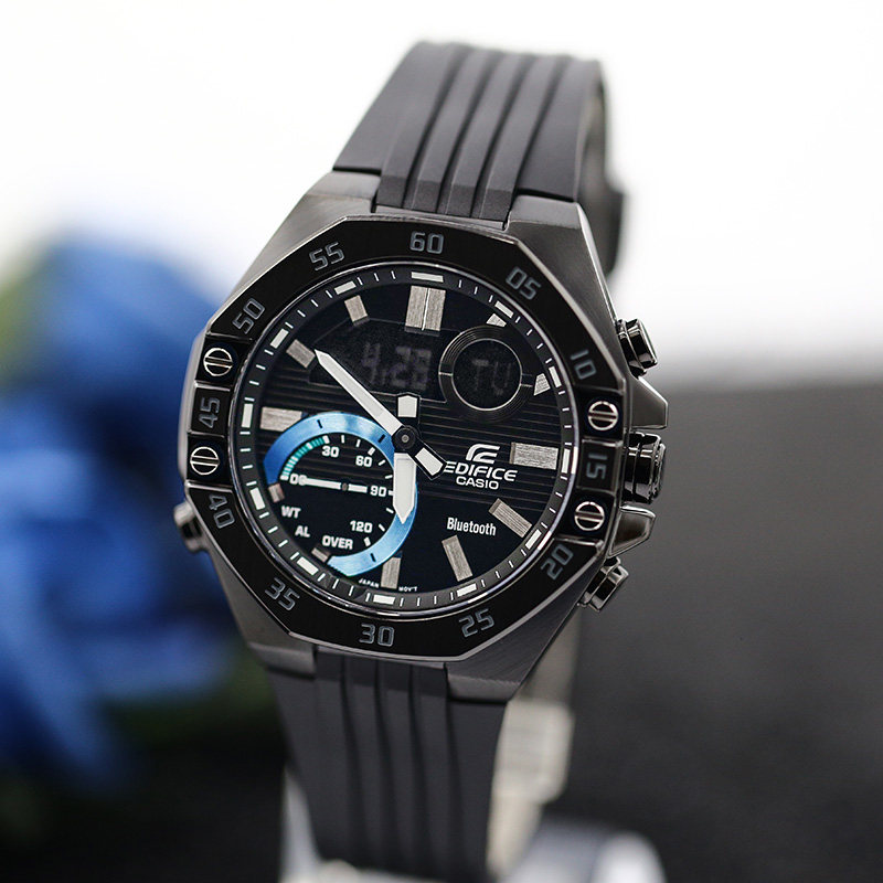 卡西欧手表edificeecb10ypb1aypydcyd2atms蓝牙石英日韩腕表