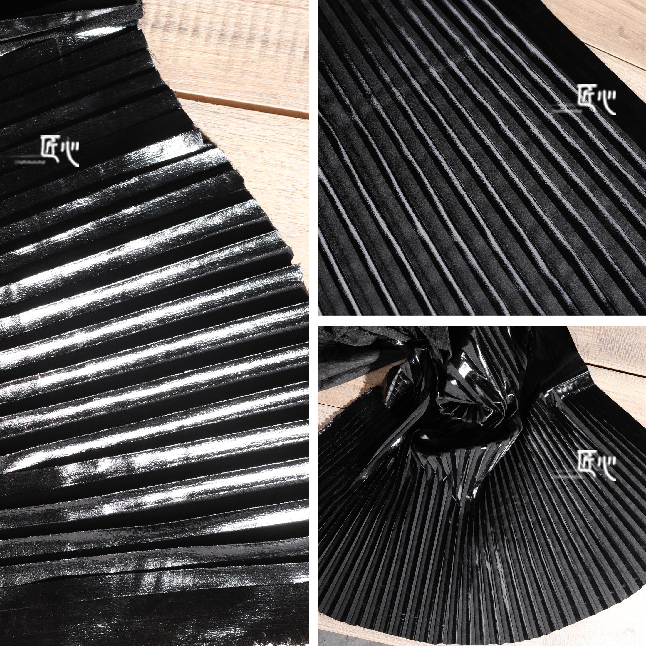 压褶设计师服装设计服装连衣裙创意百褶布百褶风琴褶皱海绵垫