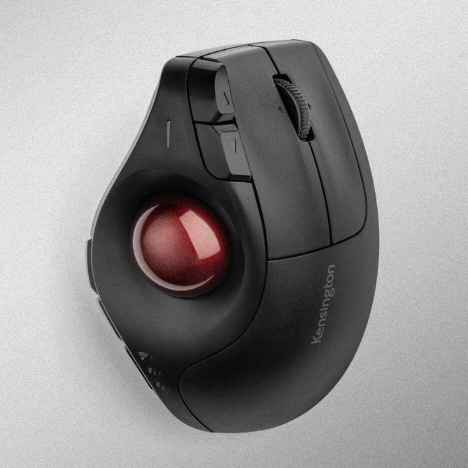 kensington肯辛通k75370蓝牙轨迹球无线垂直鼠标dpi专业无线鼠标