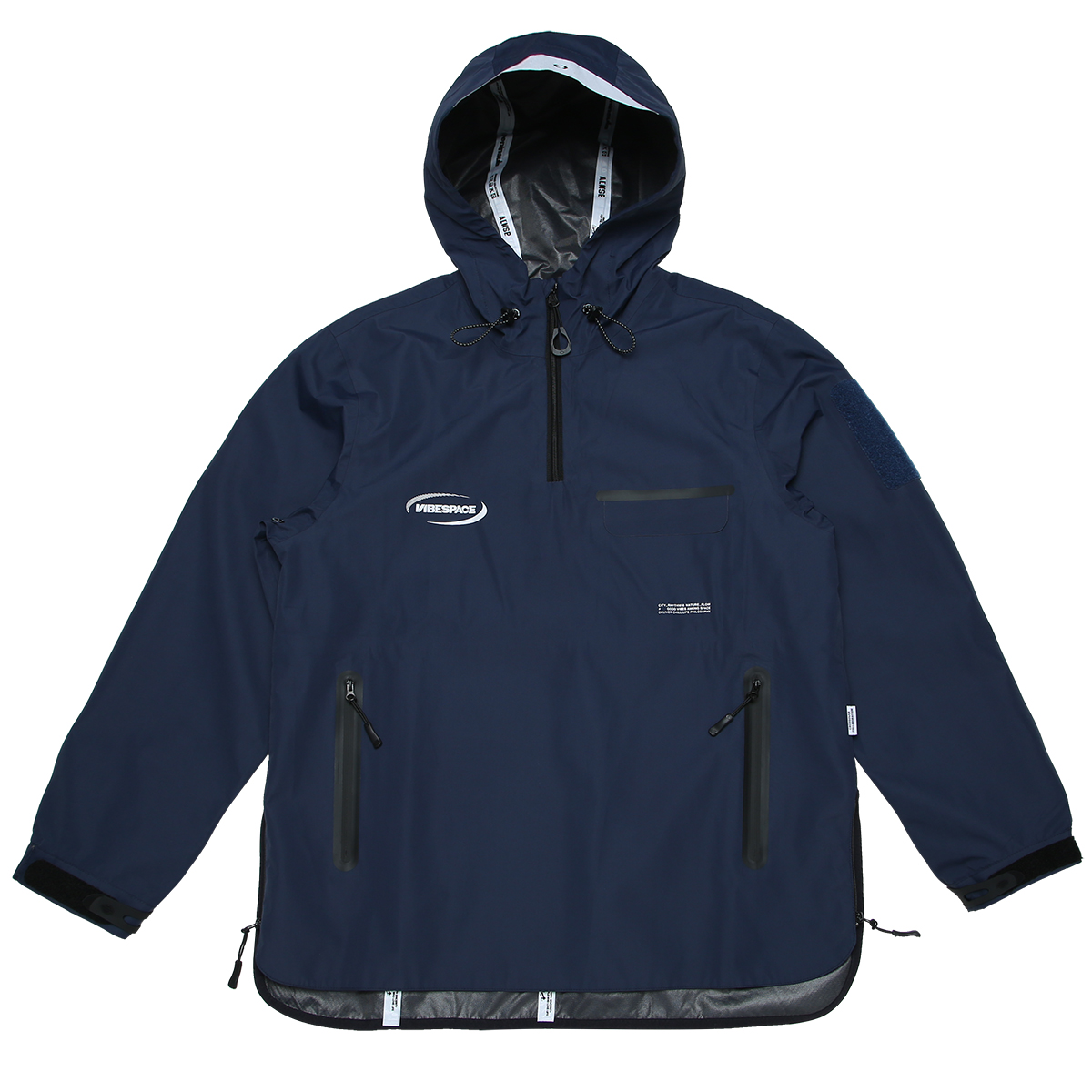 机能外套美式街头户外ALMSP联名VIBESPACE防水防风套头风衣冲锋衣