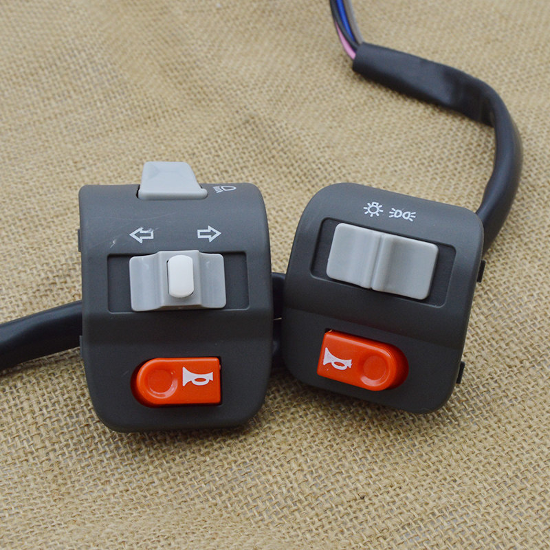 开关踏板摩托车电动电动车车尚迅鹰巧格左右总成电动车开关