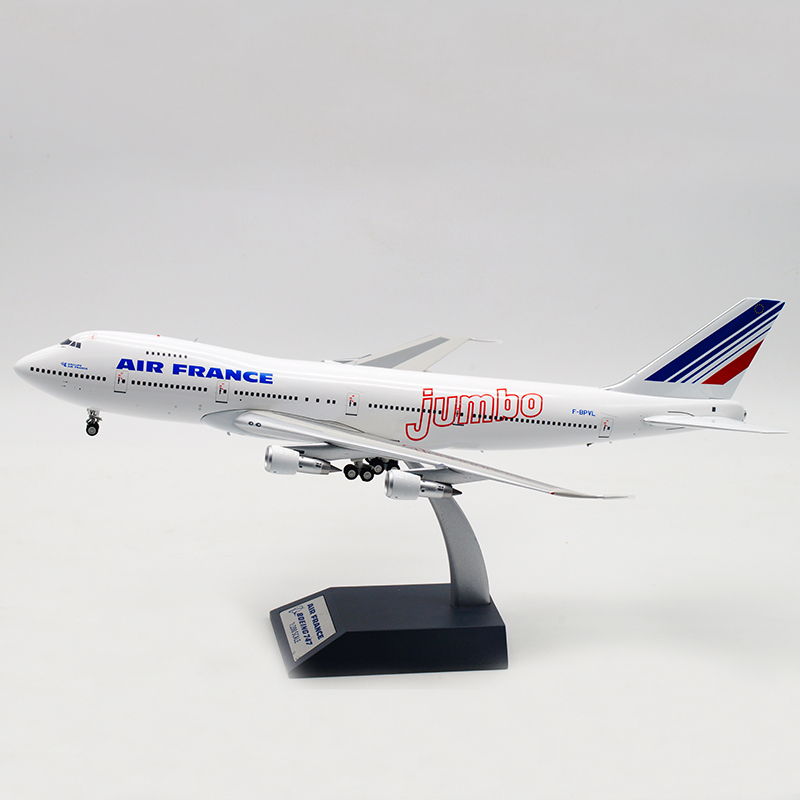 法国航空b747-100f-bpvljumboaviation飞机模型合金