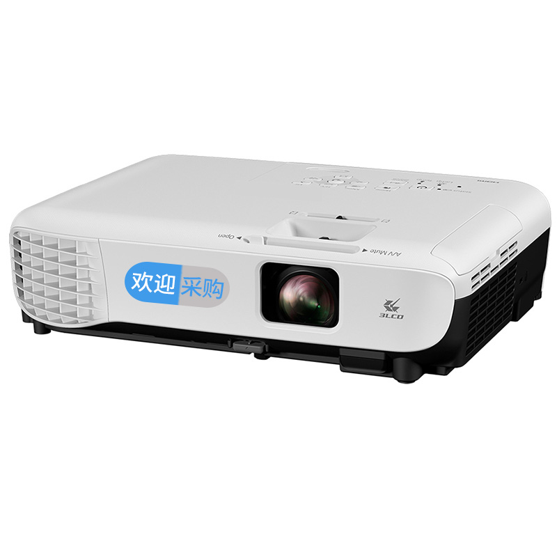 爱普生cb-s05e投影机x05e投影仪家用高清1080p办公培训商会议投影