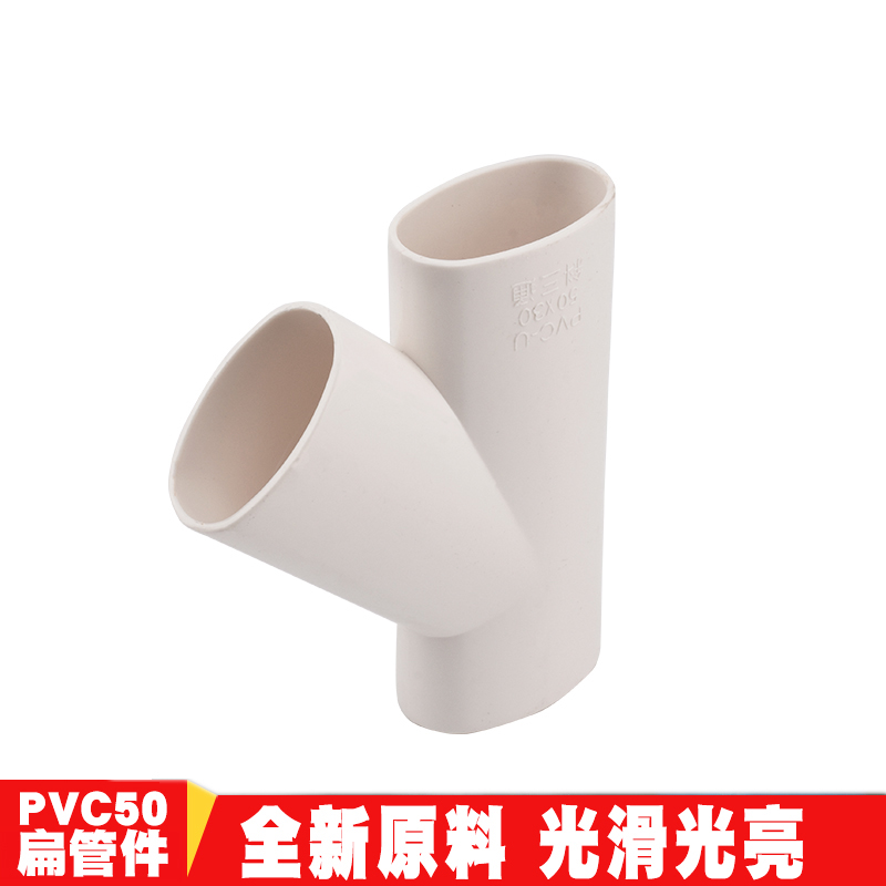 厂家直销pvc50地漏移位器洗衣机下水移位圆扁弯头椭圆管扁管配件