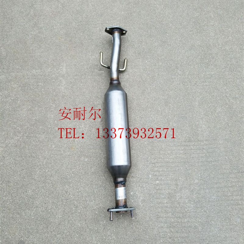 奇瑞qq   雪佛兰乐驰spark 汽车排气管中节不锈钢消音器买一送八