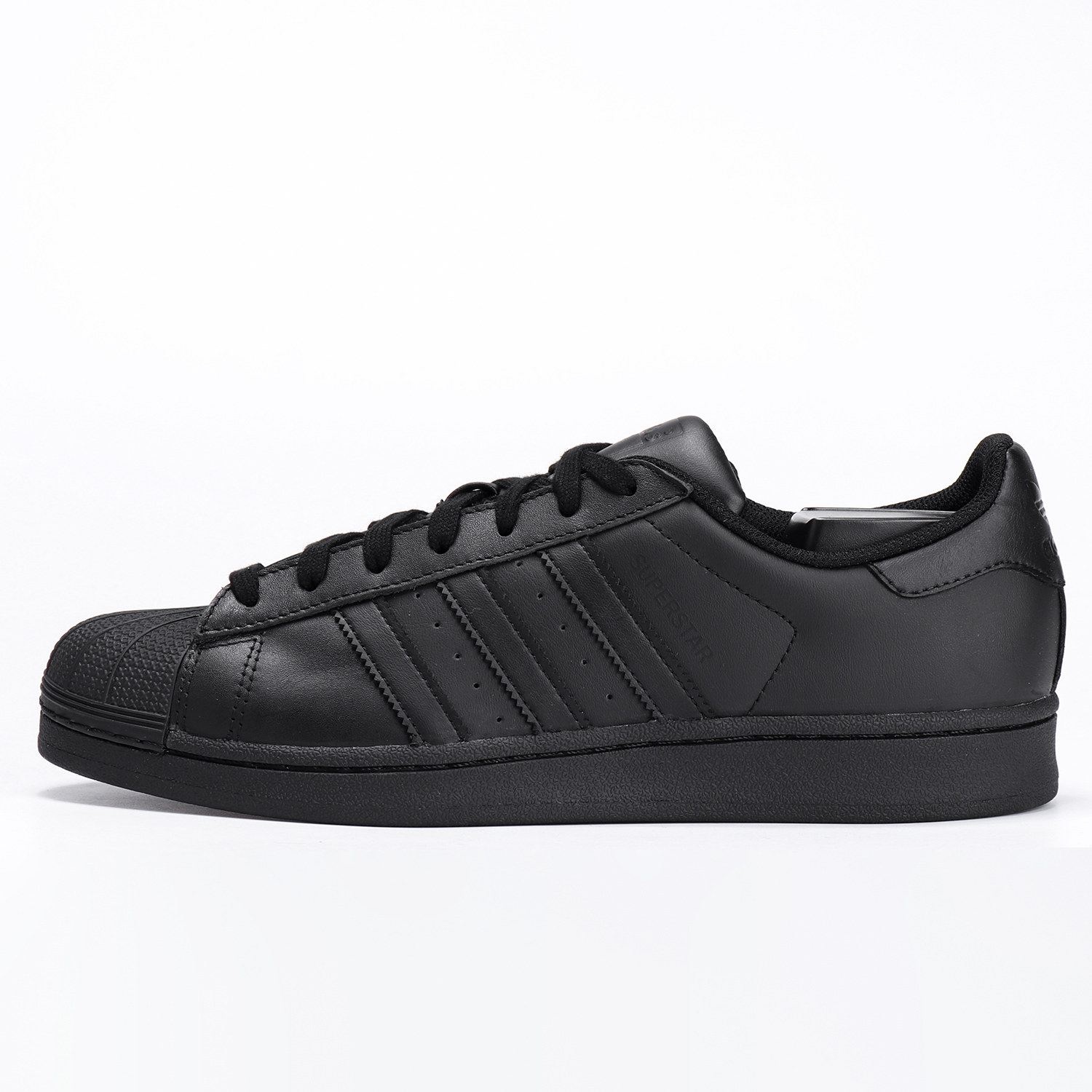 adidas阿迪达斯正品男女金标superstar黑色贝壳头板鞋af5666