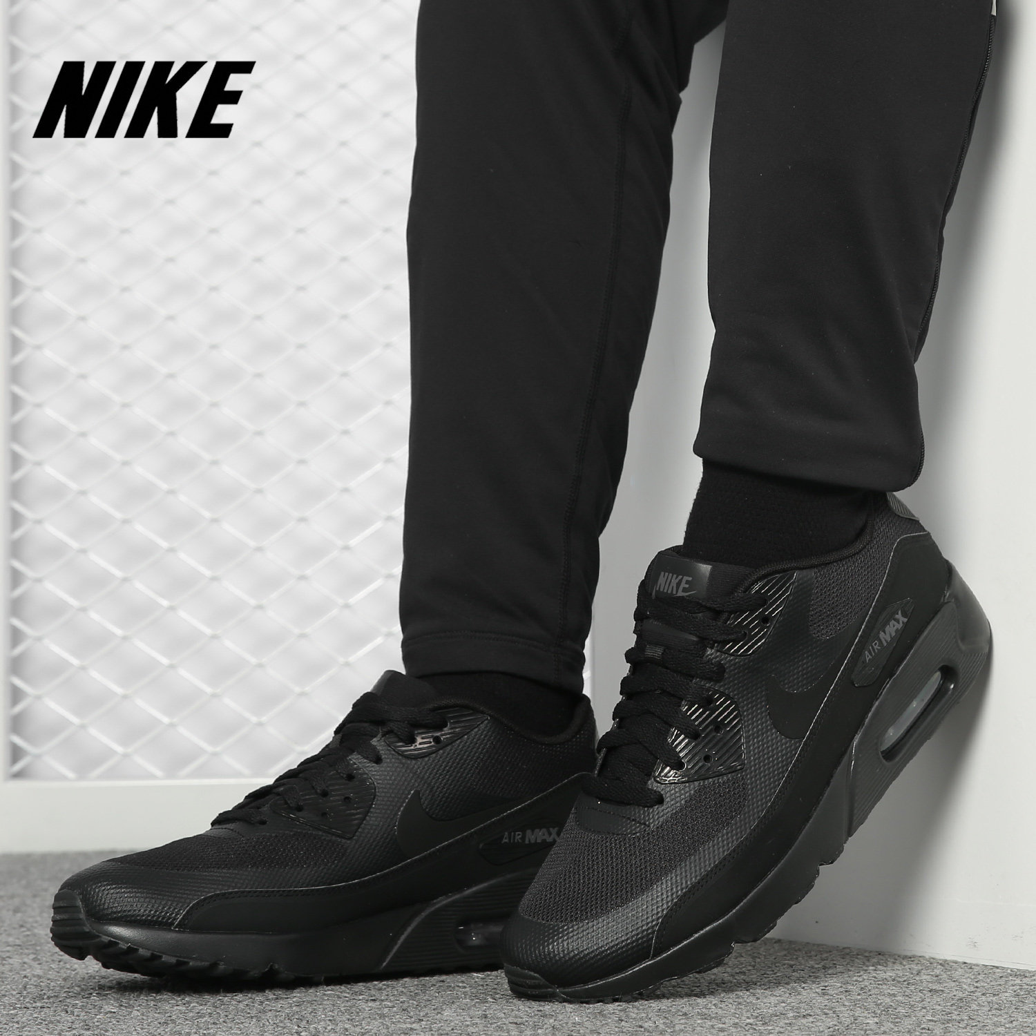 nike耐克正品2020新款airmax90黑武士男子休闲运动休闲鞋
