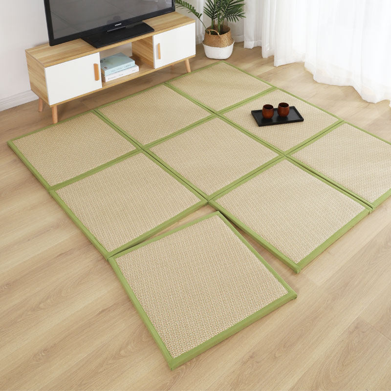 地垫日式榻榻米宝宝爬爬折叠席子凉垫儿童加厚地毯