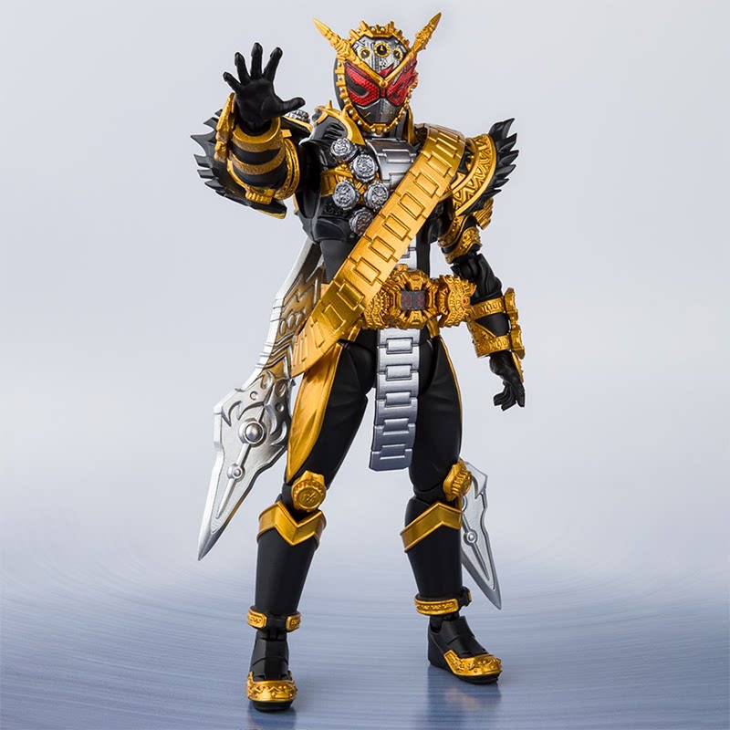 时王万代限定shf假面骑士zio逢魔大金金表手办