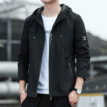 Playboy Jacket Men's Spring and Autumn 2024 New Jacket Trendy Versatile Sports and Leisure Soft Shell Charge Clothes