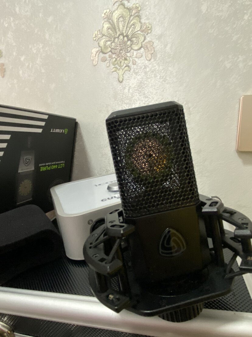 lewitt莱维特lct440pure指向麦克风录音二手话筒直播麦克风