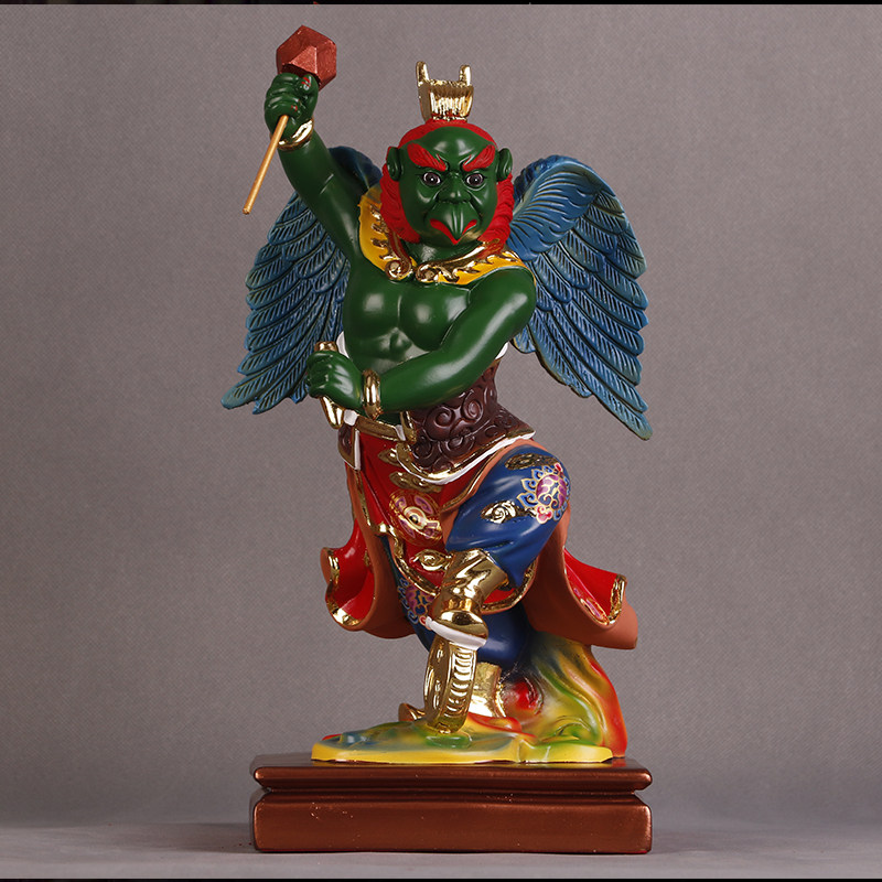 元帅康元帅神像道教树脂杨戬赵中坛雷振将军五营摆件