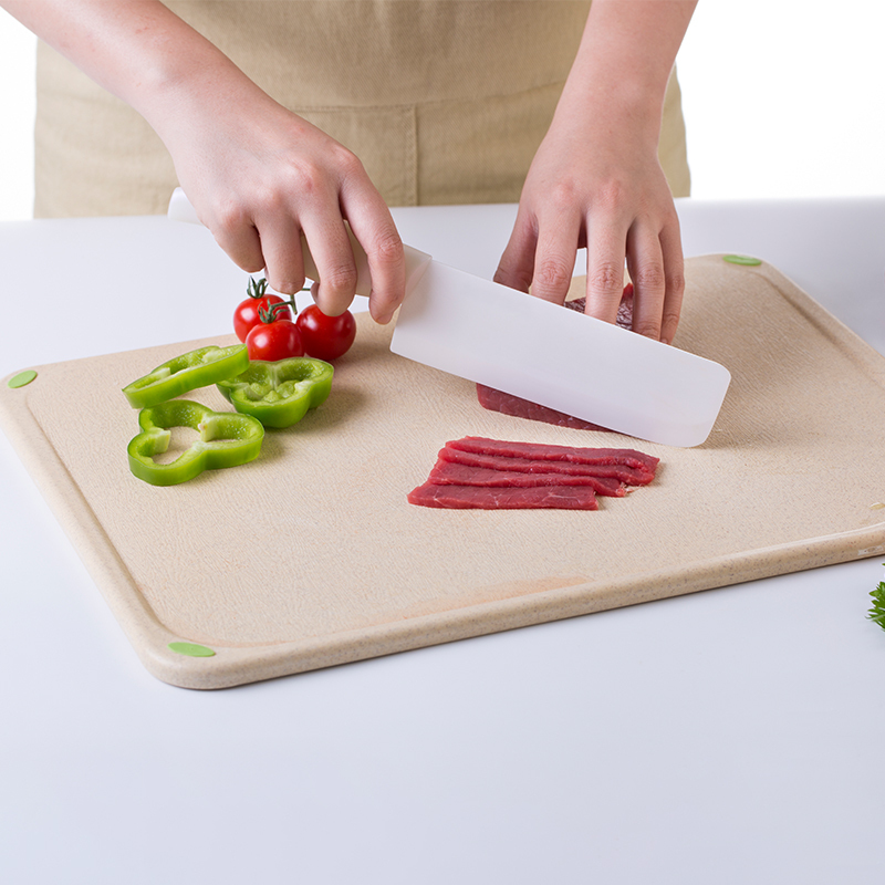 切菜板抗菌防霉家用案板粘板小麦桔杆儿童宝宝婴儿辅食稻谷壳砧板