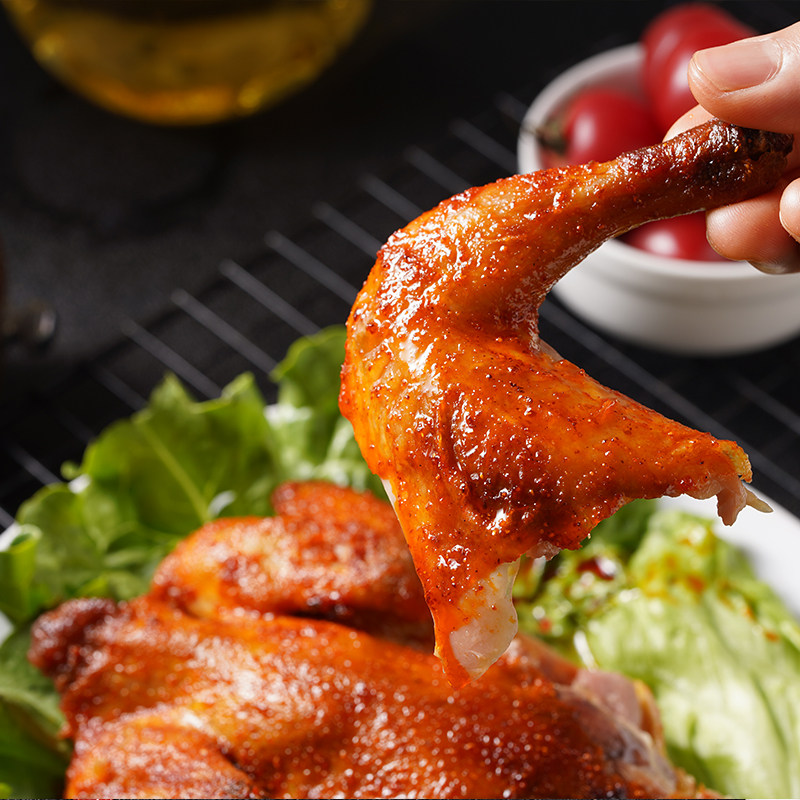 奥尔良烤鸡香辣扒鸡烧鸡鸡肉麻油卤味熟食腌料半成品肉类