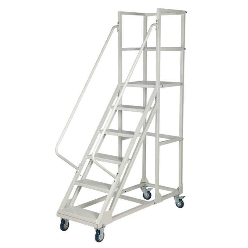 登高仓库理货货梯移动平台家用库房货架梯子装卸车