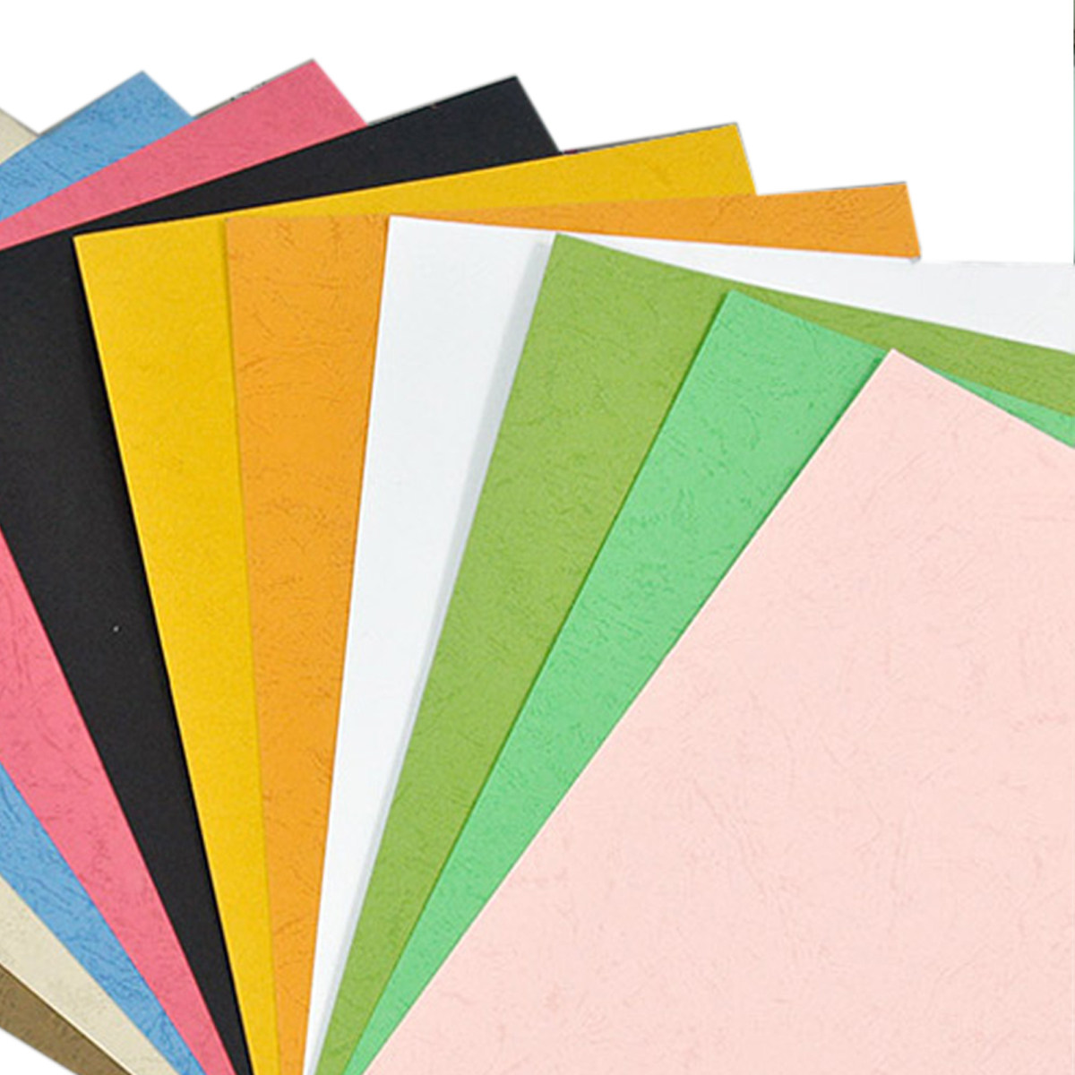 装订封面平皮纹纸面纸a4a3  文件标书彩色装订耗材